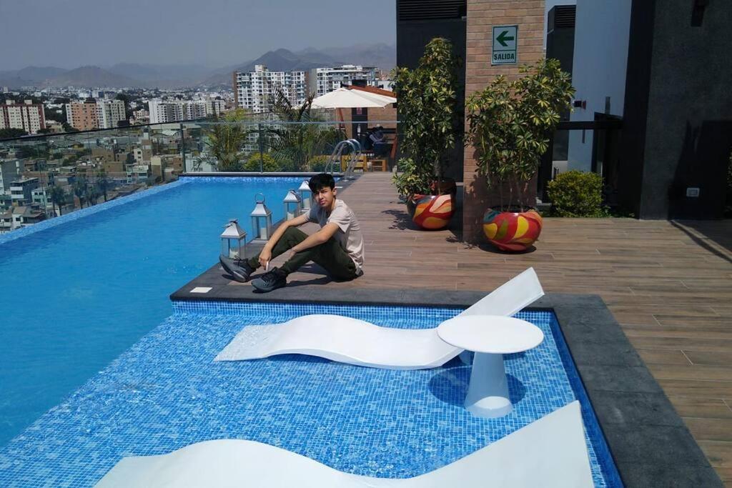 Lovely, Good Located, Pool, Gym Barranco Near Miraflores Lima Exterior foto